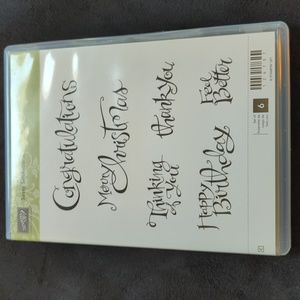 Sassy Salutations Clear Mount Stamp Set